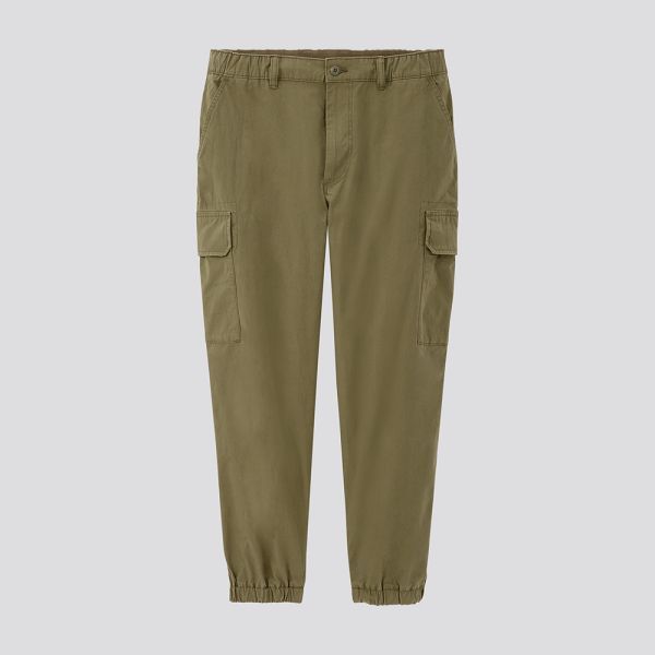 Wide Fit Cargo Jogger Pants