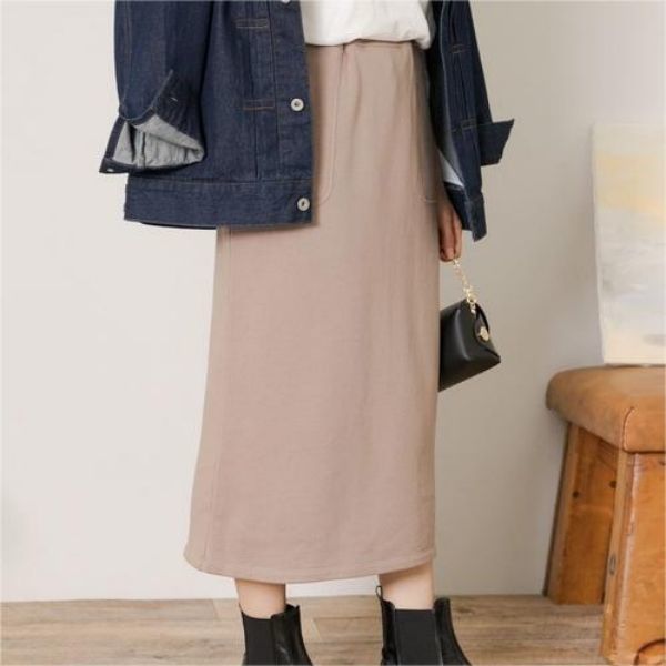 Sweat Narrow Skirt