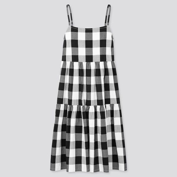 Checked Camisole Dress