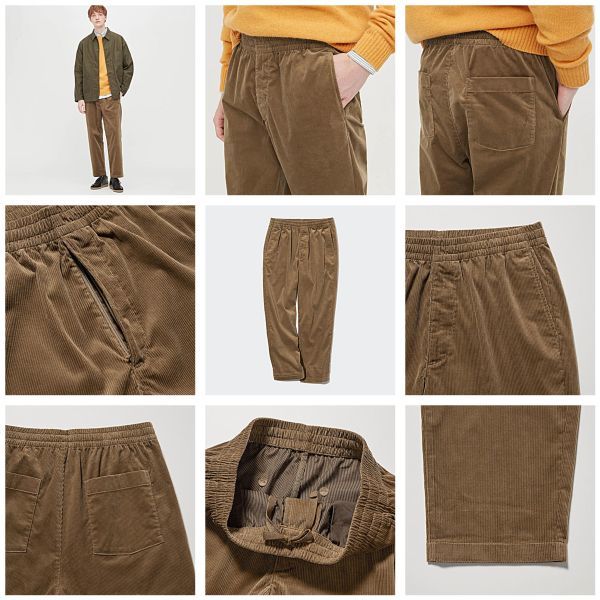 Corduroy Easy Ankle Pants