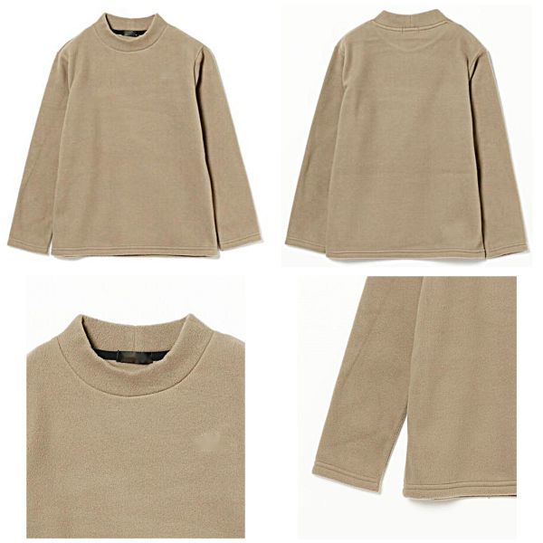 Micro Fleece Mock Neck Pullover