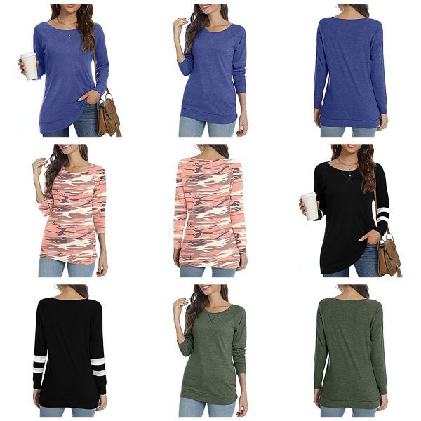 Long Sleeve Casual Blouse