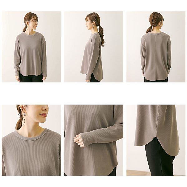 Waffle Roundover Long T-shirt