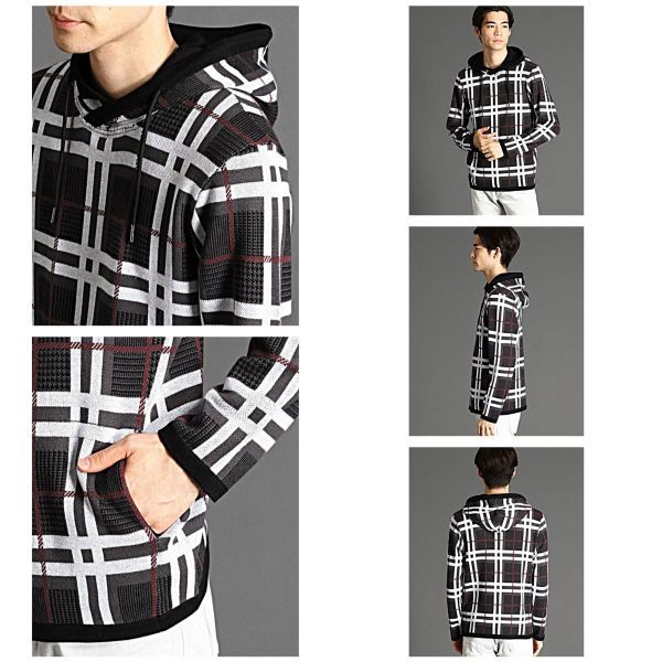 Gien Check Pull-over Parka