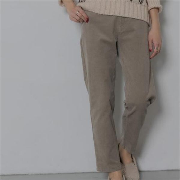 Corduroy Tapered Pants