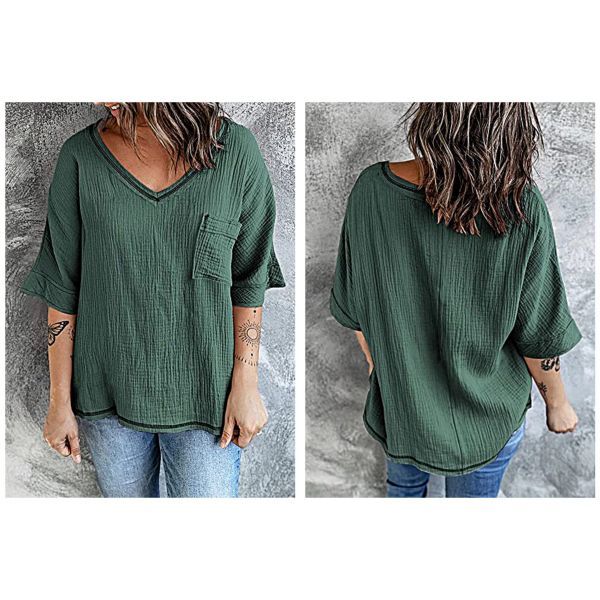 Casual Loose Tunic Blouses